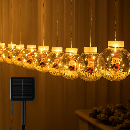 Esferas de Luz Multicolor Solar